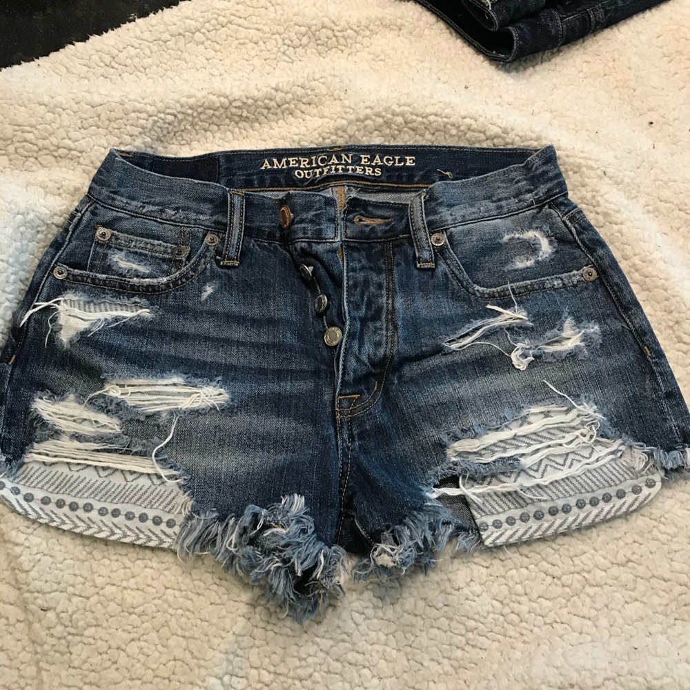 AE jean shorts